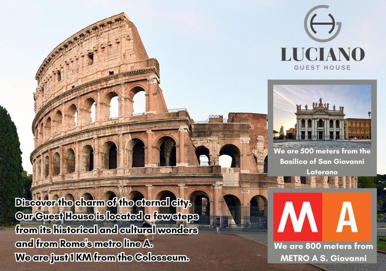 Luciano Laterani Guest House Rome Bagian luar foto